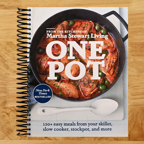 One Pot: 120+ Easy Meals from Your Skillet, Slow Cooker, Stockpot, and More: A Cookbook (Spiral bound) Happy Coil spiral bound book