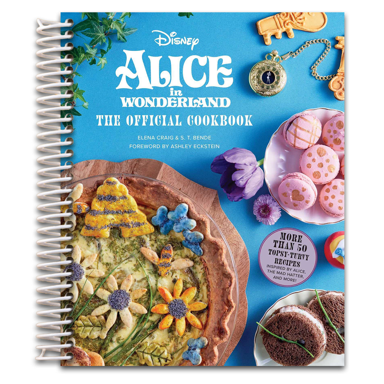 Alice in Wonderland: The Official Cookbook (Disney) (Spiral bound) Happy Coil spiral bound book