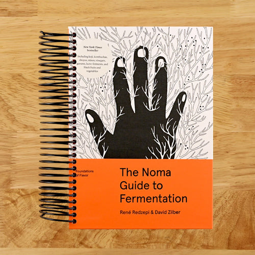 The Noma Guide to Fermentation: Including koji, kombuchas, shoyus, misos, vinegars, garums, lacto-ferments, and black fruits and vegetables (Foundations of Flavor) (Spiral bound) Happy Coil spiral bound book