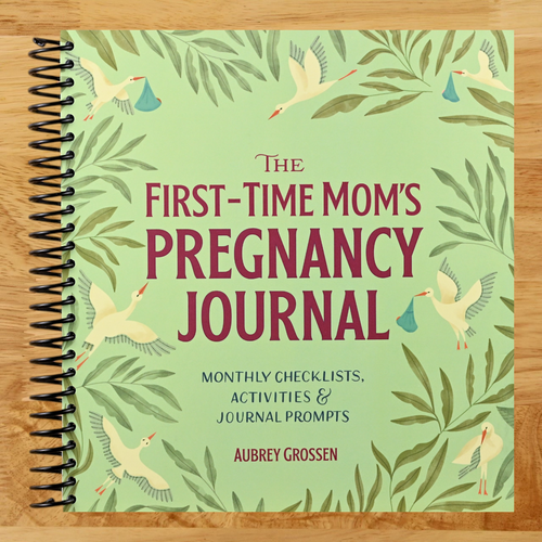 The First-Time Mom's Pregnancy Journal: Monthly Checklists, Activities, & Journal Prompts (Spiral bound) Happy Coil spiral bound book