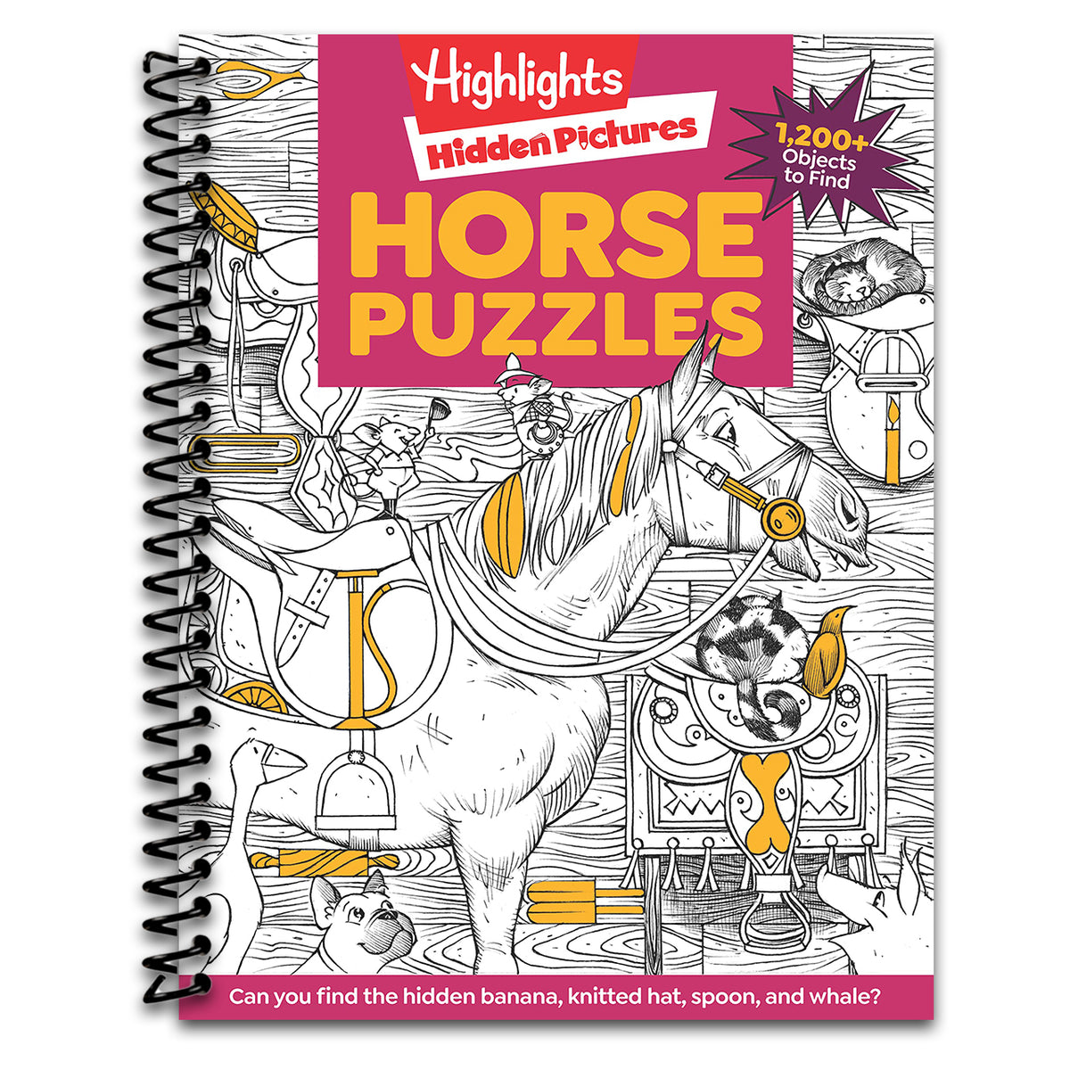 Horse Puzzles   (Spiral bound)