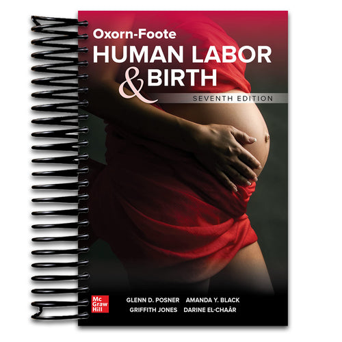 Oxorn-Foote Human Labor and Birth, Seventh Edition (Spiral bound) Happy Coil spiral bound book