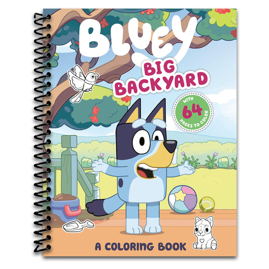 Bluey: Big Backyard: A Coloring Book