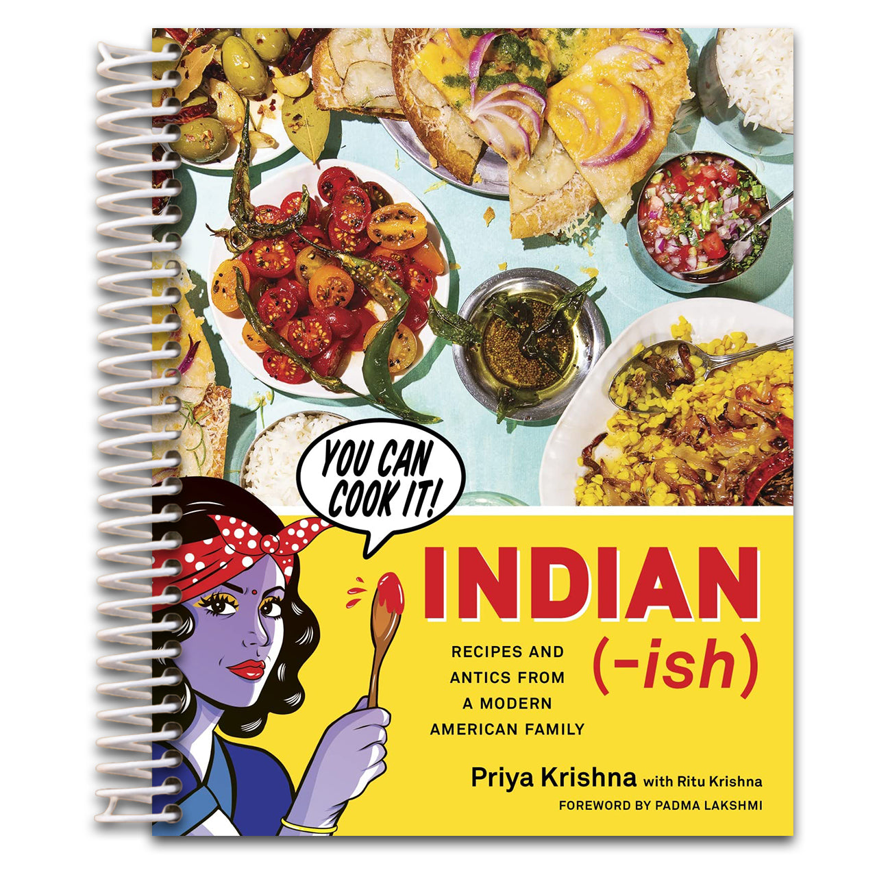 Indian-Ish: Recipes and Antics from a Modern American Family   (Spiral bound)