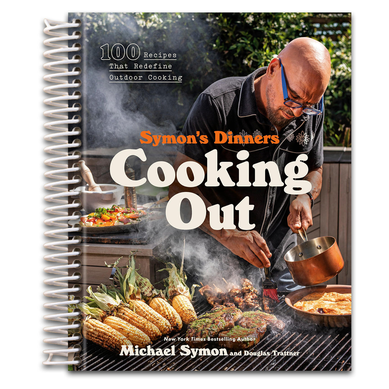 Symon's Dinners Cooking Out: 100 Recipes That Redefine Outdoor Cooking (Spiral bound) Happy Coil spiral bound book