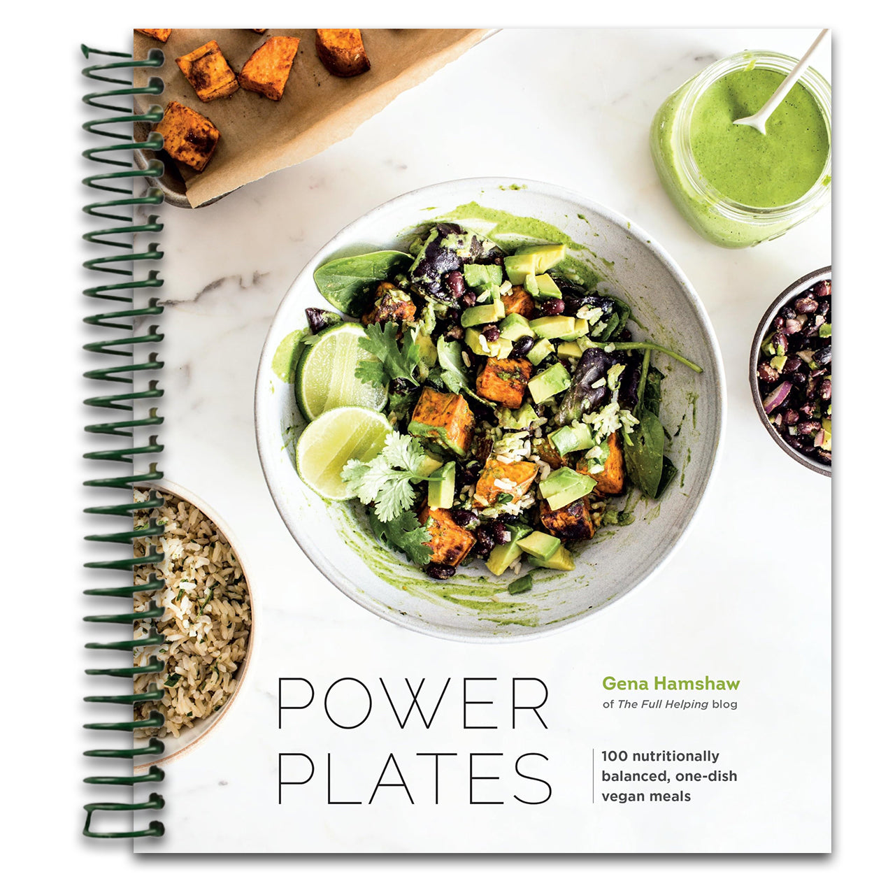 Power Plates: 100 Nutritionally Balanced, One-Dish Vegan Meals [A Cookbook]   (Spiral bound)