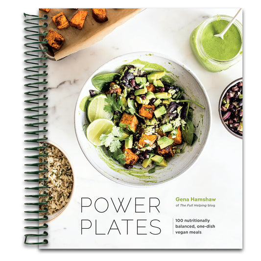 Power Plates: 100 Nutritionally Balanced, One-Dish Vegan Meals [A Cookbook]   (Spiral bound)