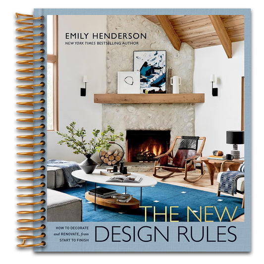 The New Design Rules: How to Decorate and Renovate, from Start to Finish: An Interior Design Book   (Spiral bound)