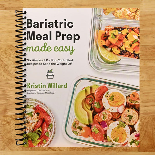 Bariatric Meal Prep Made Easy: Six Weeks of Portion-Controlled Recipes to Keep the Weight Off (Spiral bound) Happy Coil spiral bound book