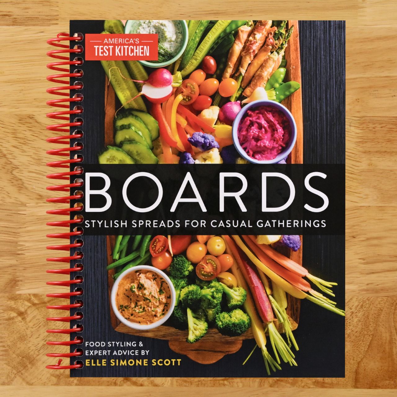 Boards: Stylish Spreads for Casual Gatherings (Spiral bound) Happy Coil spiral bound book