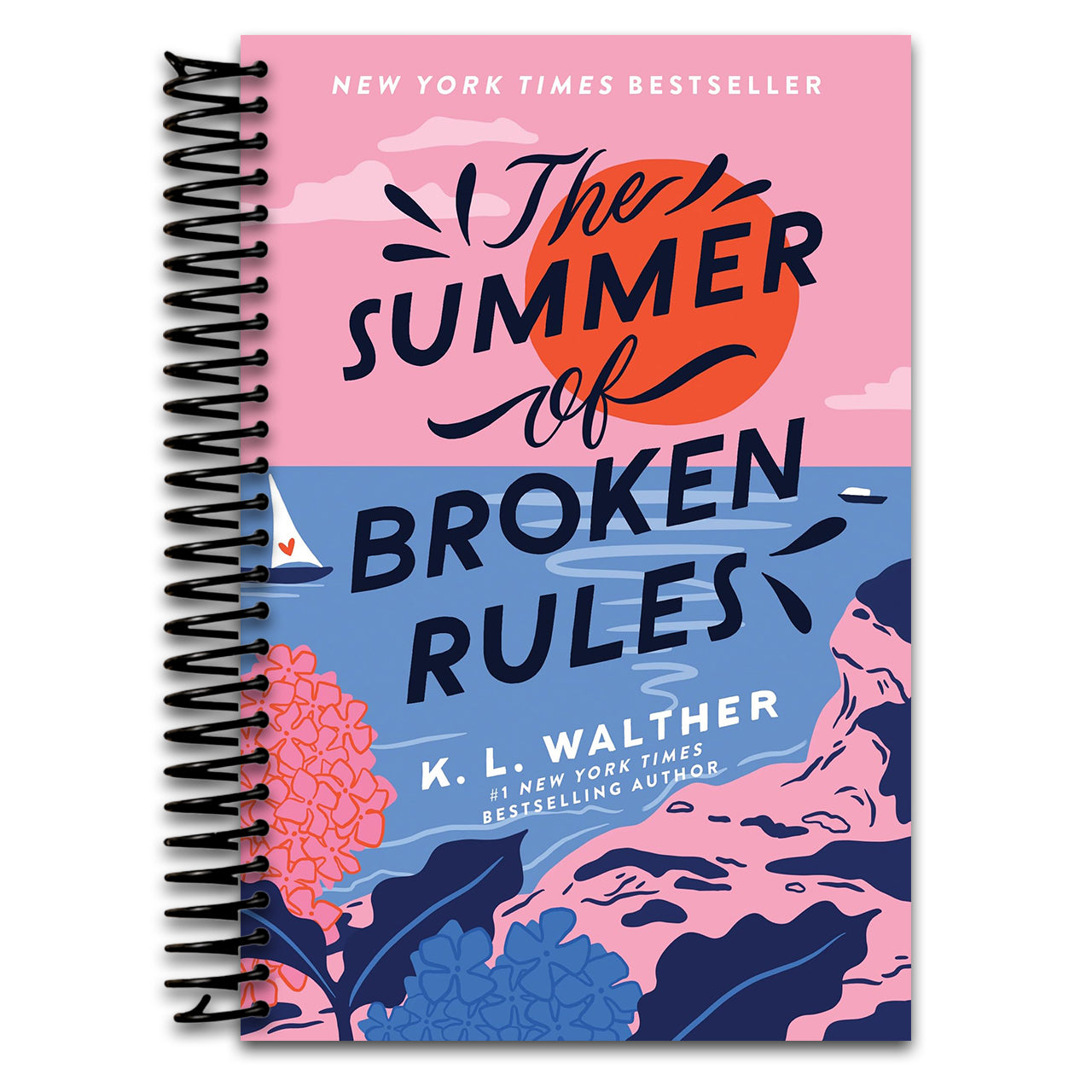 The Summer of Broken Rules: A Young Adult Heartfelt Summer Romance (Spiral bound) Happy Coil spiral bound book