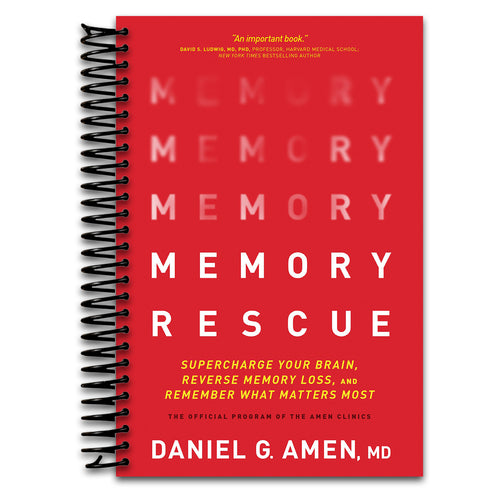 Memory Rescue: Supercharge Your Brain, Reverse Memory Loss, and Remember What Matters Most   (Spiral bound)