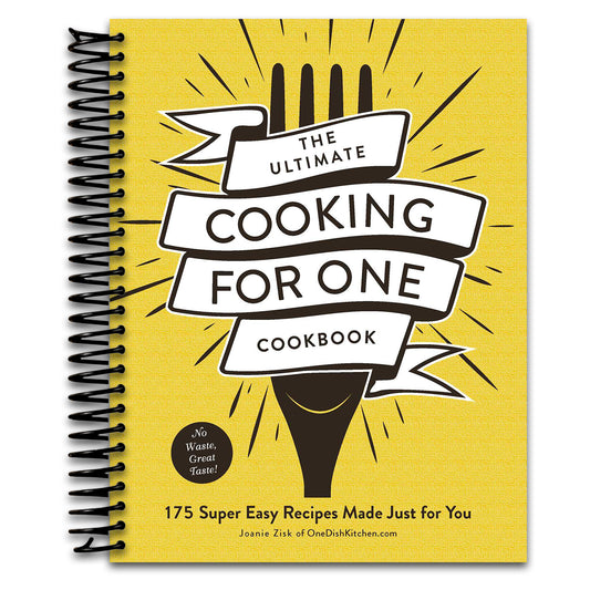 The Ultimate Cooking for One Cookbook: 175 Super Easy Recipes Made Just for You (Ultimate for One Cookbooks Series)   (Spiral bound)
