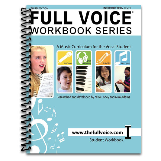 FULL VOICE Workbook - Introductory Level   (Spiral bound)