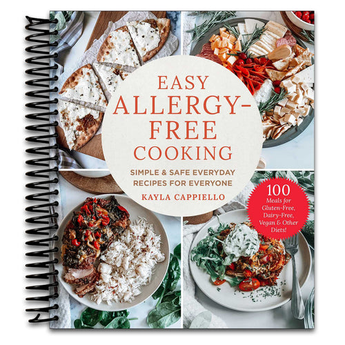Easy Allergy-Free Cooking: Simple & Safe Everyday Recipes for Everyone (Spiral bound) Happy Coil spiral bound book