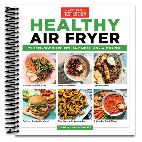 Healthy Air Fryer: 75 Feel-Good Recipes. Any Meal. Any Air Fryer. (Spiral bound) Happy Coil spiral bound book
