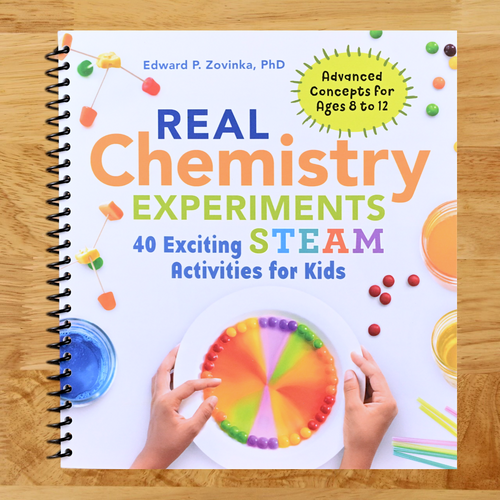 Real Chemistry Experiments: 40 Exciting STEAM Activities for Kids (Real Science)   (Spiral bound)