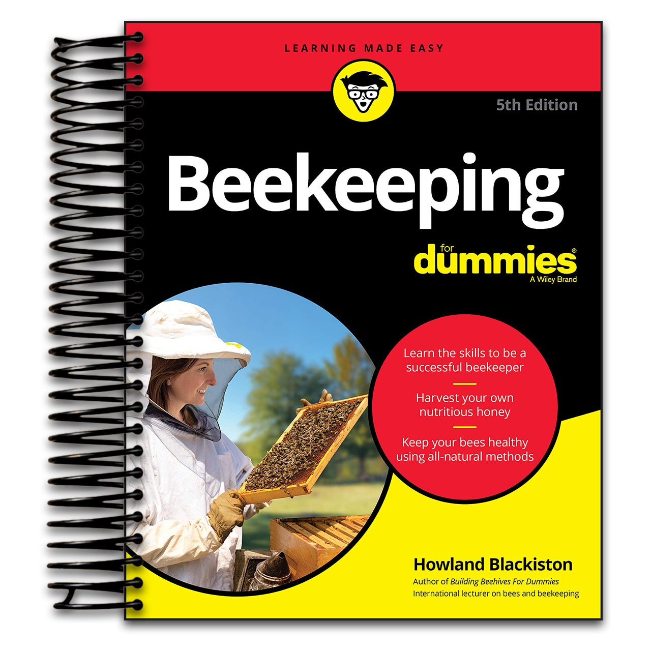 Beekeeping For Dummies (Spiral bound) Happy Coil spiral bound book