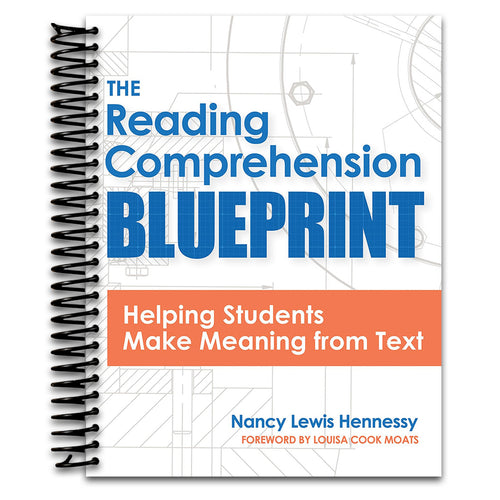 The Reading Comprehension Blueprint: Helping Students Make Meaning from Text (Spiral bound) Happy Coil spiral bound book