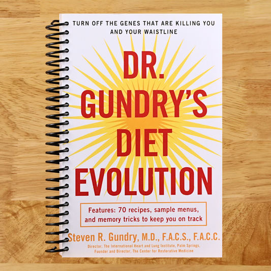 Dr. Gundry's Diet Evolution: Turn Off the Genes That Are Killing You and Your Waistline (Spiral bound) Happy Coil spiral bound book
