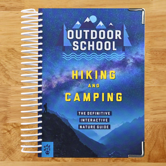 Outdoor School: Hiking and Camping: The Definitive Interactive Nature Guide (Spiral bound) Happy Coil spiral bound book