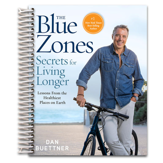 The Blue Zones Secrets for Living Longer: Lessons From the Healthiest Places on Earth   (Spiral bound)