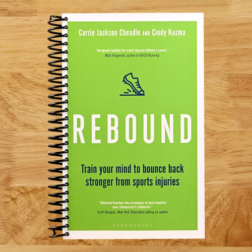 Rebound: Train Your Mind to Bounce Back Stronger from Sports Injuries (Spiral bound) Happy Coil spiral bound book