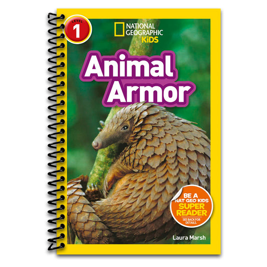 Animal Armor (National Geographic Kids Readers, Level 1)   (Spiral bound)