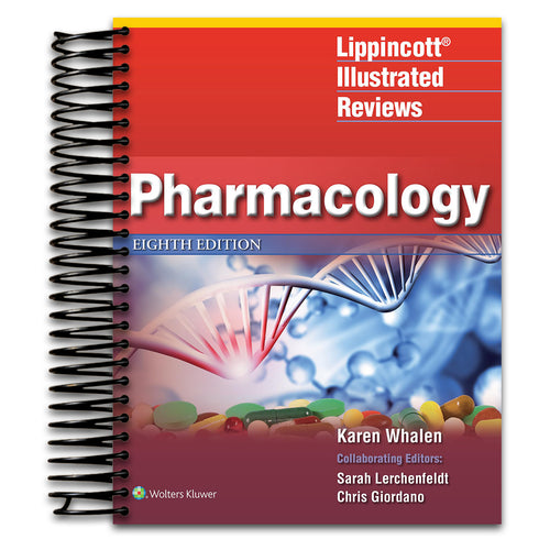 Lippincott Illustrated Reviews: Pharmacology (Spiral bound) Happy Coil spiral bound book
