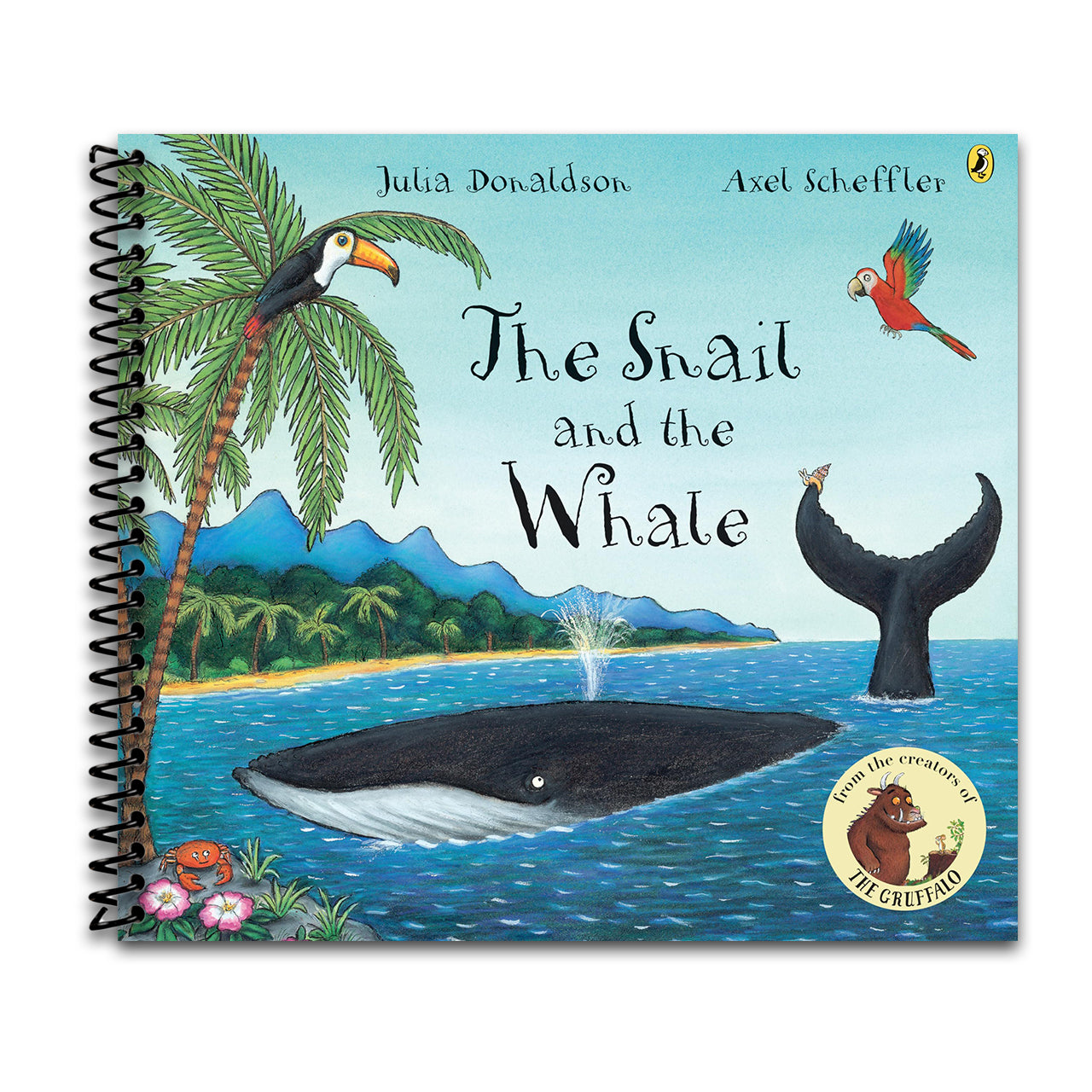 The Snail and the Whale (Spiral bound) Happy Coil spiral bound book