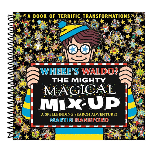 Where's Waldo? The Mighty Magical Mix-Up (Spiral bound) Happy Coil spiral bound book