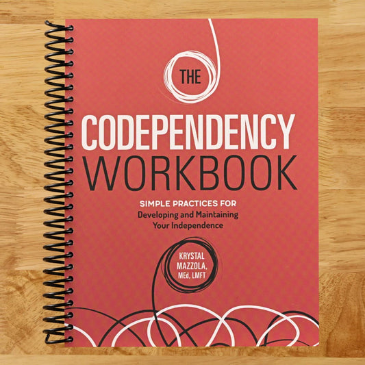 The Codependency Workbook: Simple Practices for Developing and Maintaining Your Independence (Recovering from Codependency) (Spiral bound) Happy Coil spiral bound book