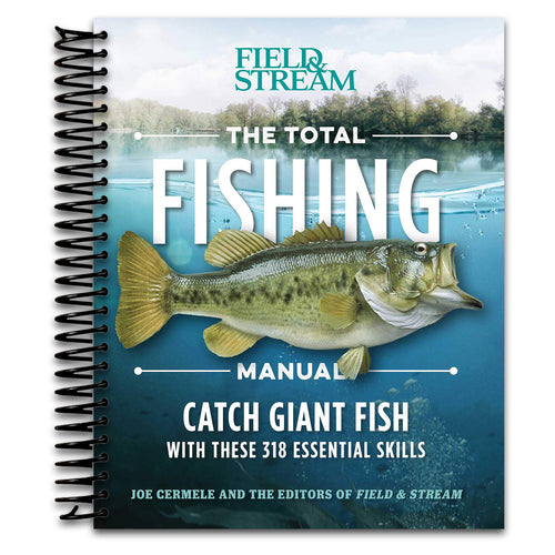 The Total Fishing Manual (Paperback Edition): 318 Essential Fishing Skills (Field & Stream)   (Spiral bound)