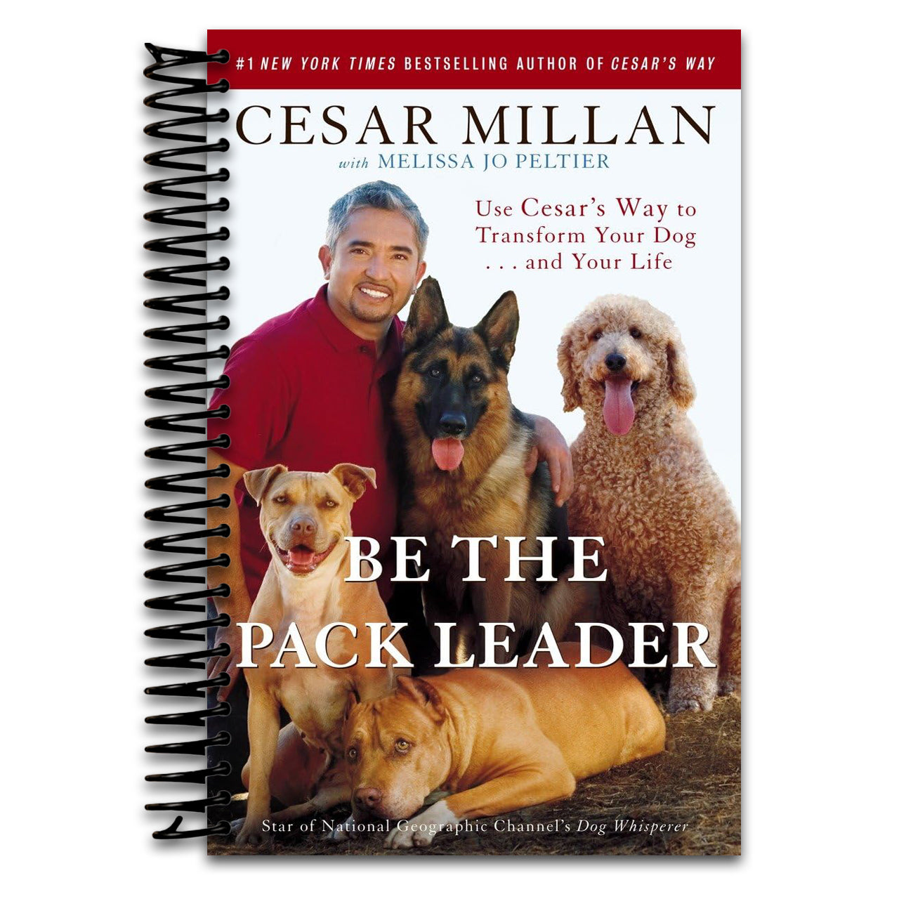 Be the Pack Leader: Use Cesar's Way to Transform Your Dog . . . and Your Life (Spiral bound) Happy Coil spiral bound book