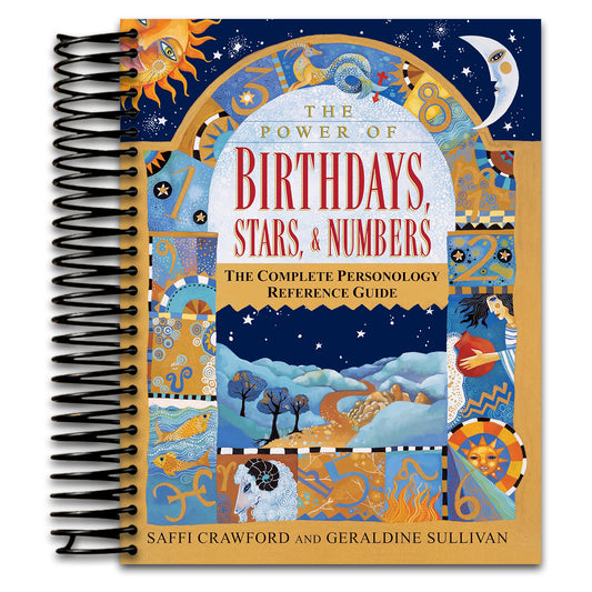The Power of Birthdays, Stars & Numbers: The Complete Personology Reference Guide: An Astrology and Numerology Book (Spiral bound) Happy Coil spiral bound book