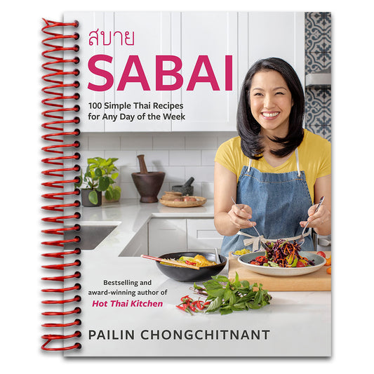 Sabai: 100 Simple Thai Recipes for Any Day of the Week (Spiral bound) Happy Coil spiral bound book