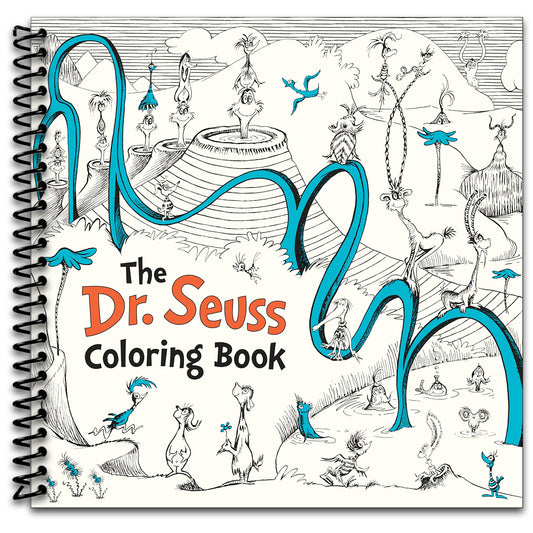 The Dr. Seuss Coloring Book (Dr. Seuss Coloring Books for Adults and Kids)