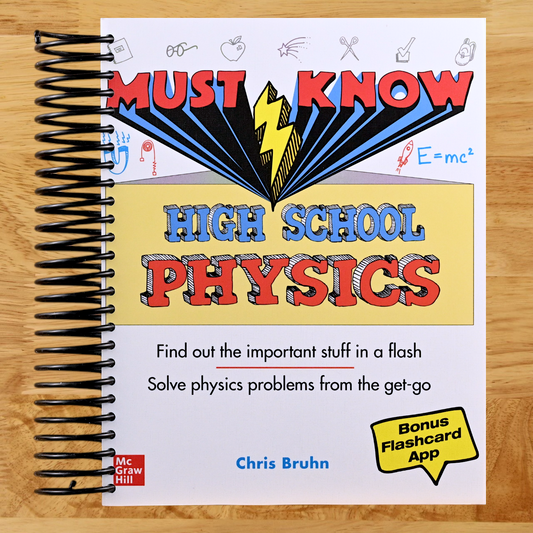 Must Know High School Physics (Spiral bound) Happy Coil spiral bound book