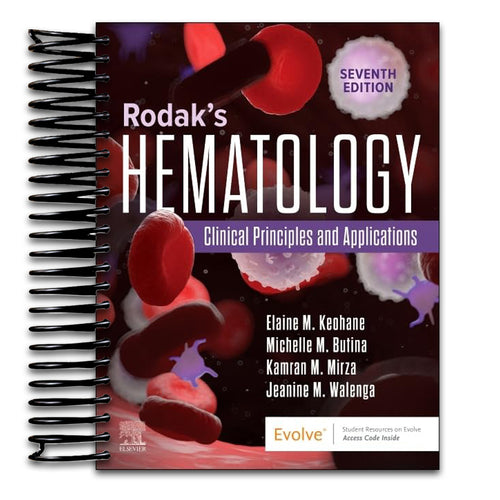 Rodak's Hematology: Clinical Principles and Applications (Spiral bound) Happy Coil spiral bound book