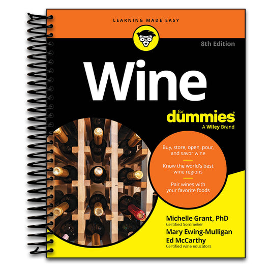Wine For Dummies (For Dummies: Learning Made Easy)   (Spiral bound)