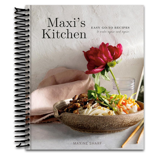 Maxi's Kitchen: Easy Go-To Recipes to Make Again and Again: A Cookbook (Spiral bound) Happy Coil spiral bound book