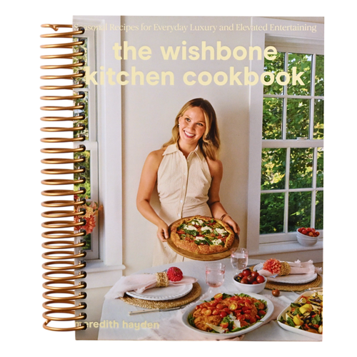 The Wishbone Kitchen Cookbook: Seasonal Recipes for Everyday Luxury and Elevated Entertaining (Spiral bound) Happy Coil spiral bound book