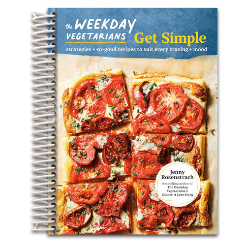 The Weekday Vegetarians Get Simple: Strategies and So-Good Recipes to Suit Every Craving and Mood: A Cookbook (Spiral bound) Happy Coil spiral bound book