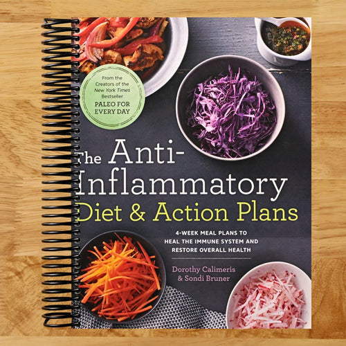 The Anti-Inflammatory Diet & Action Plans: 4-Week Meal Plans to Heal the Immune System and Restore Overall Health (Spiral bound) Happy Coil spiral bound book
