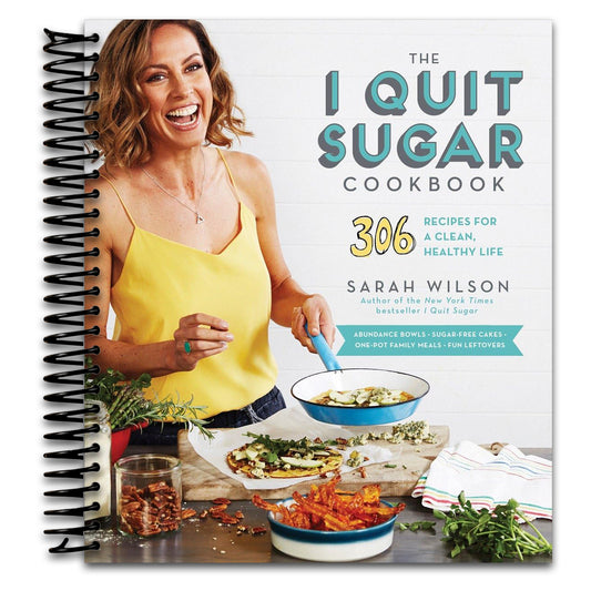 The I Quit Sugar Cookbook: 306 Recipes for a Clean, Healthy Life (Spiral bound) Happy Coil spiral bound book