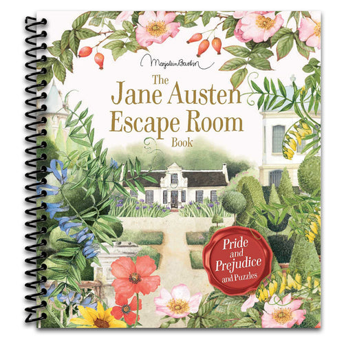 The Jane Austen Escape Room Book (Spiral bound) Happy Coil spiral bound book