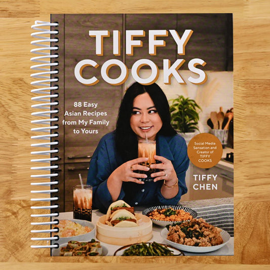 Tiffy Cooks: 88 Easy Asian Recipes from My Family to Yours: A Cookbook (Spiral bound) Happy Coil spiral bound book