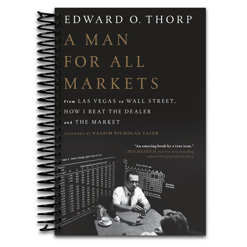 A Man for All Markets: From Las Vegas to Wall Street, How I Beat the Dealer and the Market (Spiral bound) Happy Coil spiral bound book