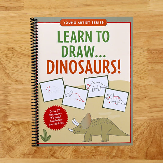 Learn To Draw Dinosaurs! (Easy Step-by-Step Drawing Guide) (Young Artist Series)
