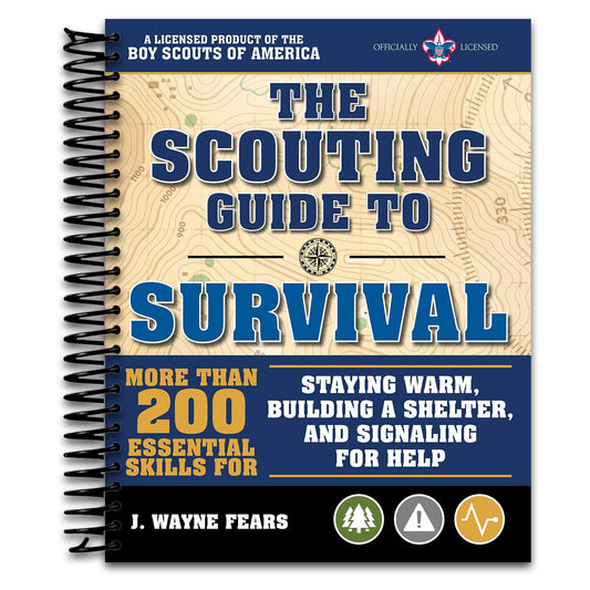 The Scouting Guide to Survival: An Officially-Licensed Book of the Boy Scouts of America   (Spiral bound)